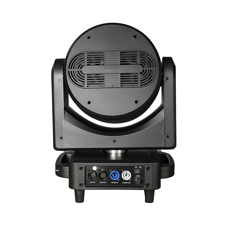 High-Output RGBW Beam and Vivid Color Mixing Effect of the 19x40W Moving Head