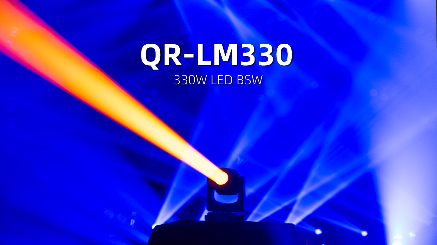 Mini projecteur LED QR-LM330 330W BSW avec CMY+CTO