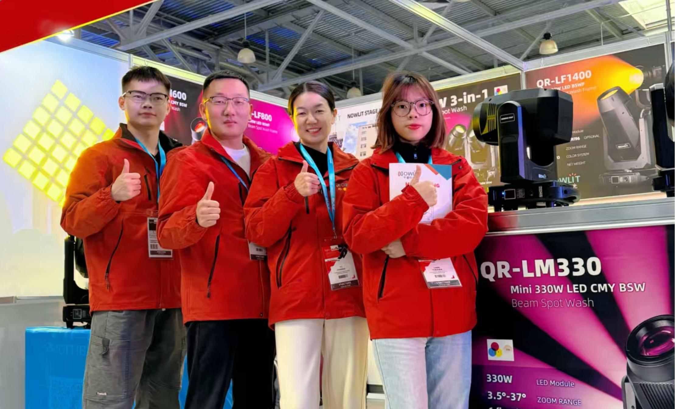 NOWLIT au salon Light + Audio Tec Moscou 2025