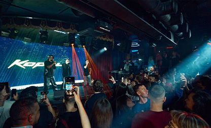 Projet d'éclairage professionnel pour bars et clubs NOWLIT en Russie