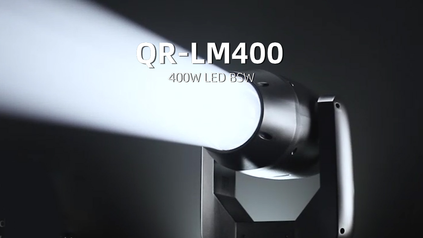 Projecteur à tête mobile LED BSW QR-LM400 400W