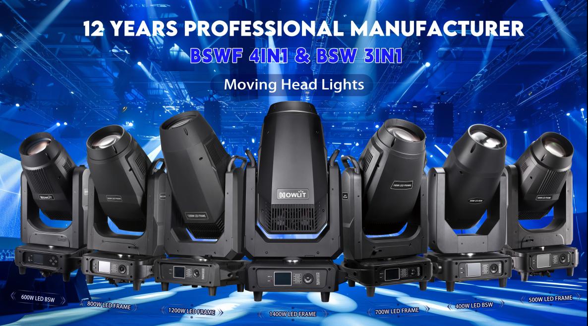 Moving head lights