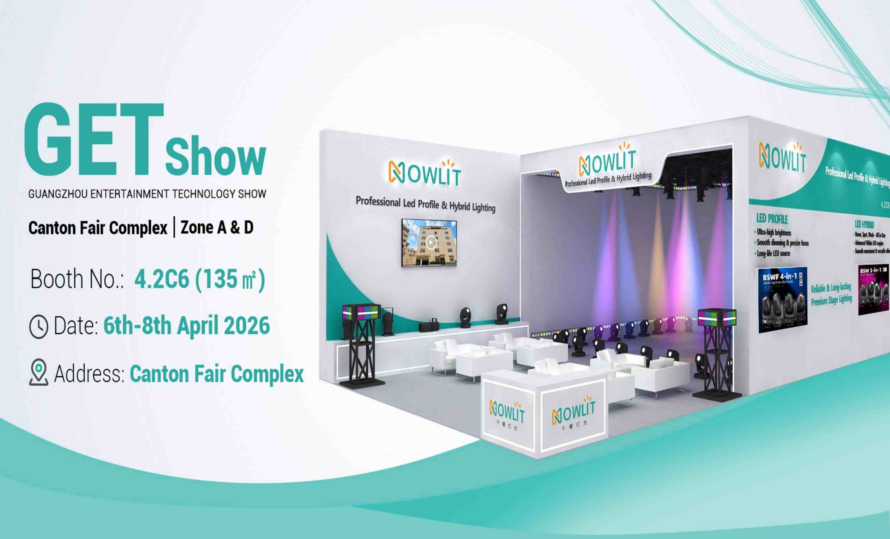 Invitation à NOWLIT au GET Show 2026