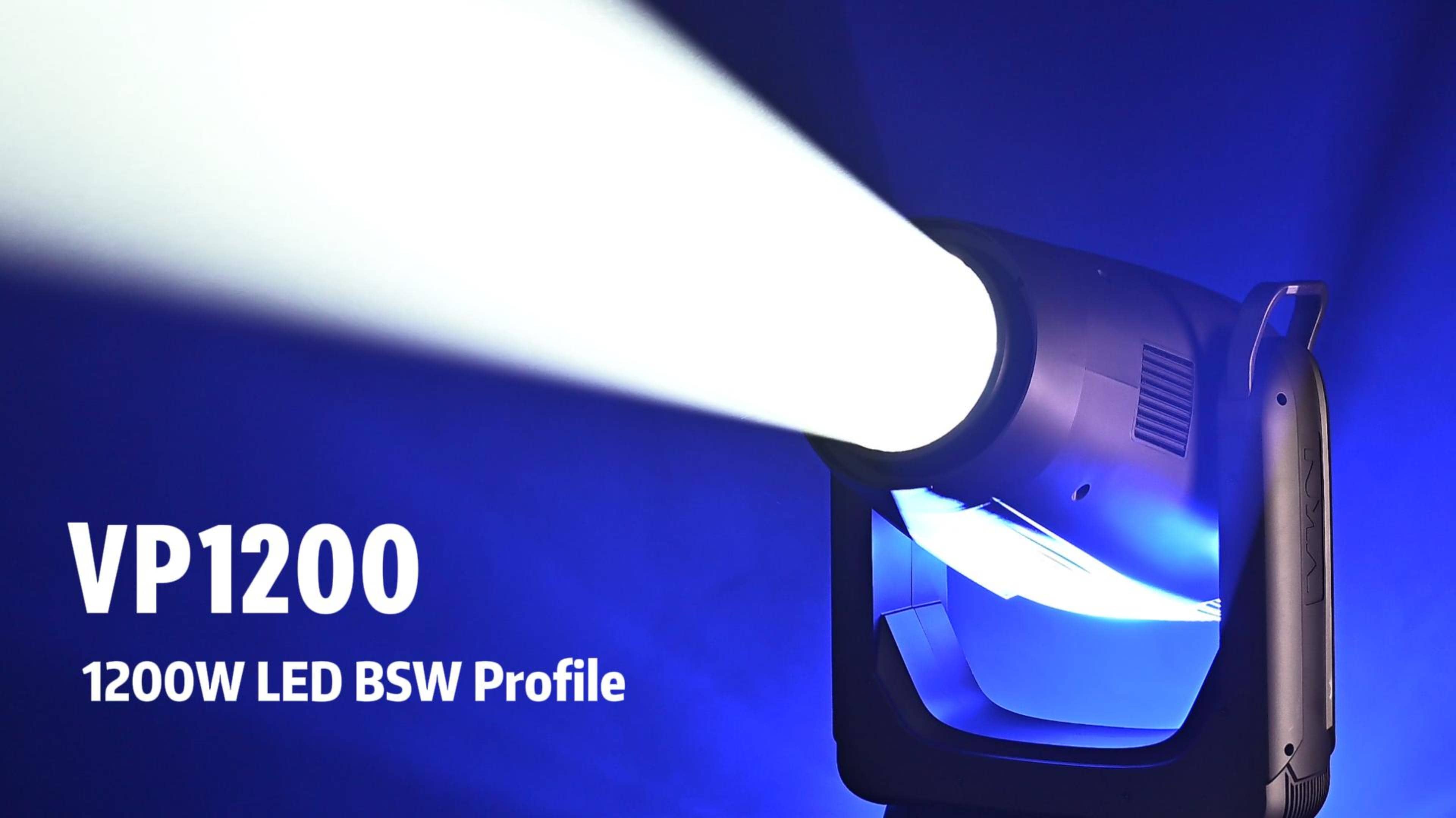Projecteur asservis VP1200 1200W BSW Profile